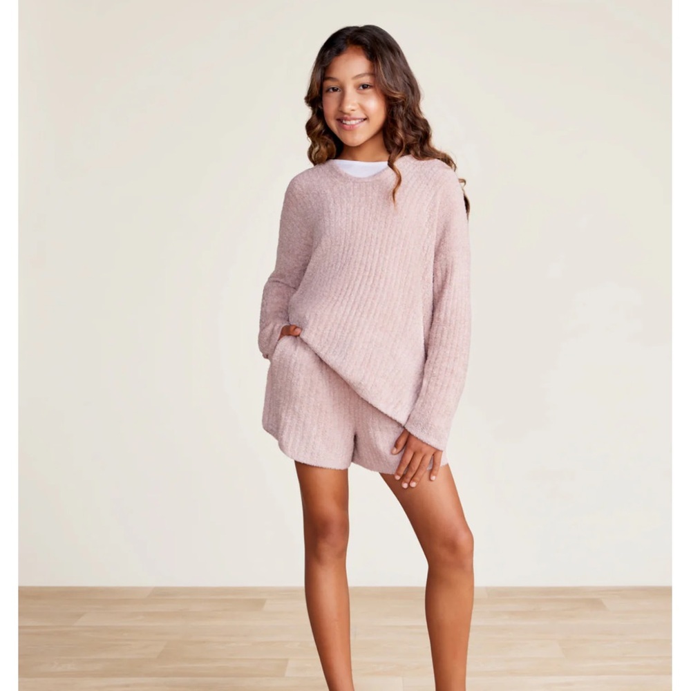 Barefoot Dreams CozyChic Lite® Youth Girl's Ribbed Lounge Set